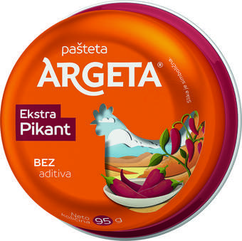 pasteta argeta kokosija extra pikant 95gr atlantic