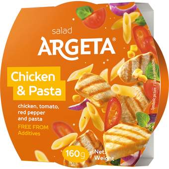 SALATA PILETINA SA MAKARONAMA 160G ARGETA