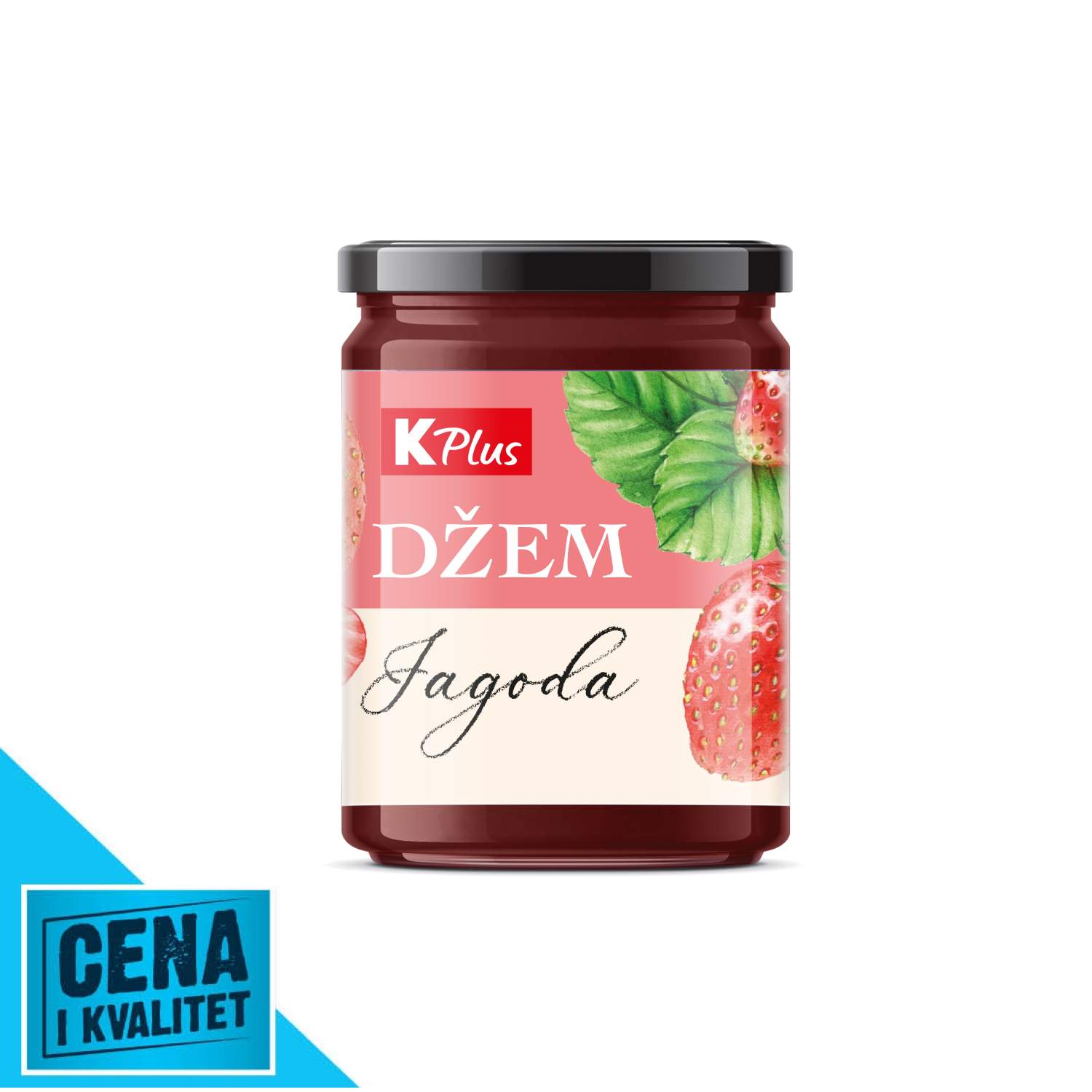 K Plus Dzem jagoda 360g