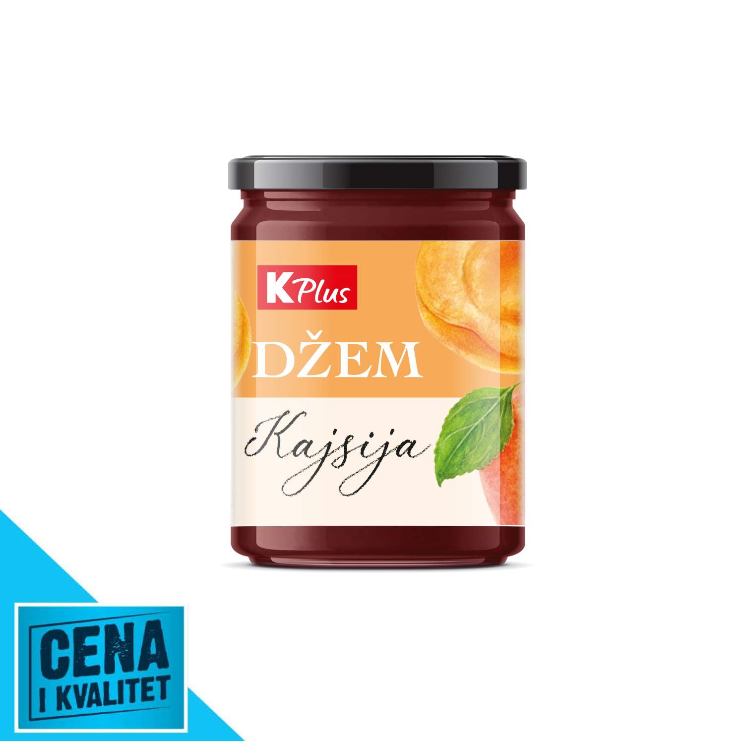 K Plus Dzem kajsija 680g