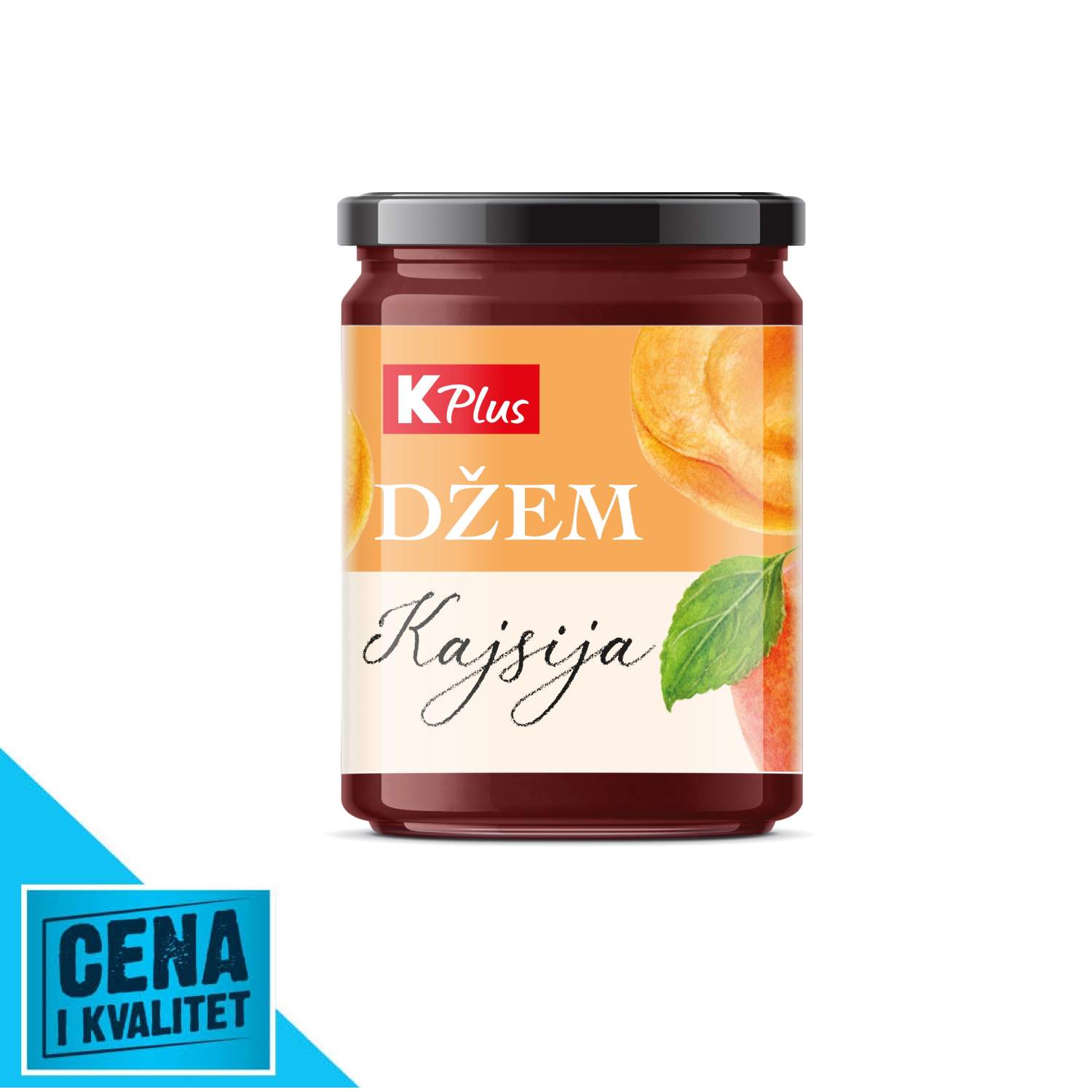 K Plus Dzem kajsija 360g