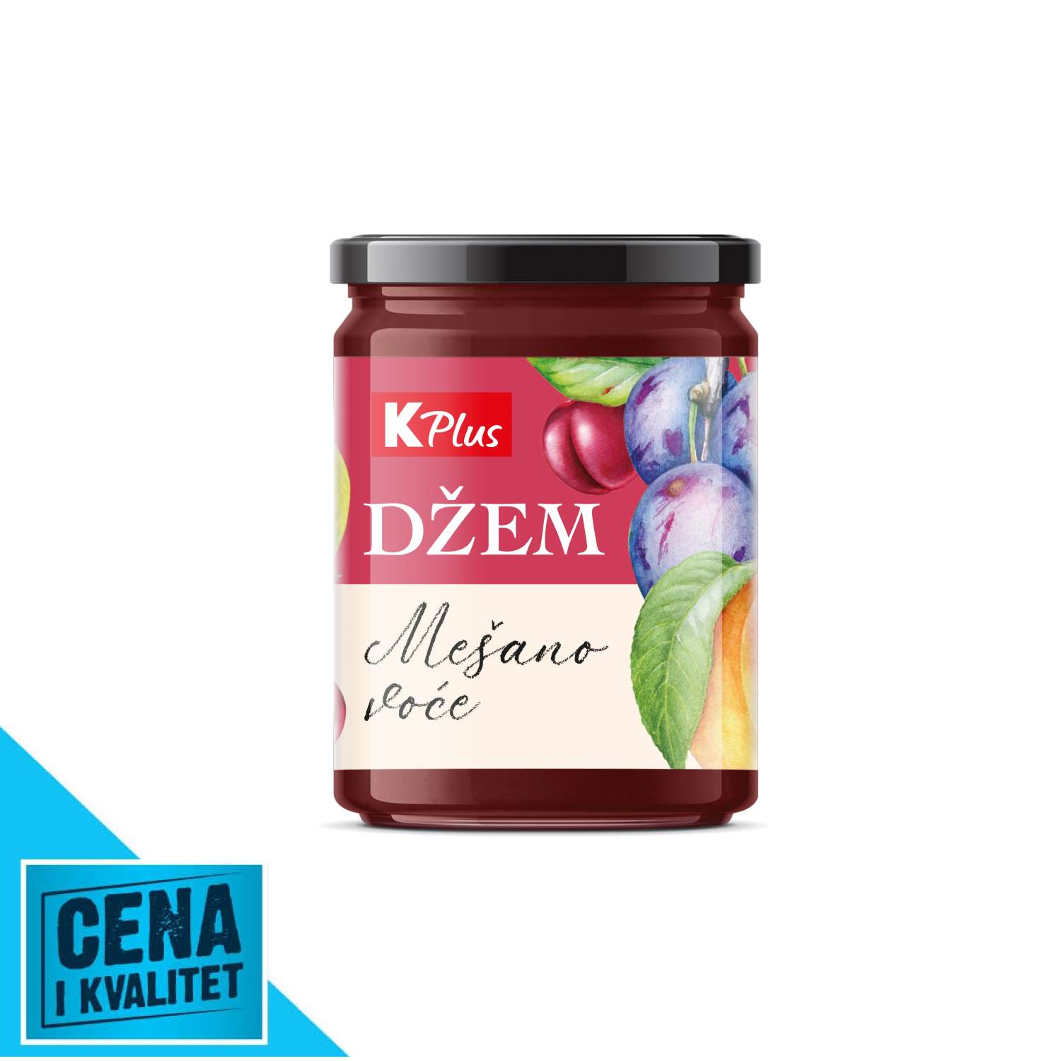 K Plus Dzem od vocne mesavine 360g