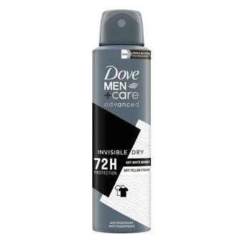 DOVE DEZODORANS MUSKI INVISIBLE DRY 150ML