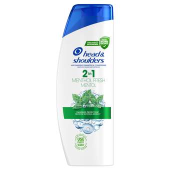 317616 H&S šampon menthol 2in1 400 ml