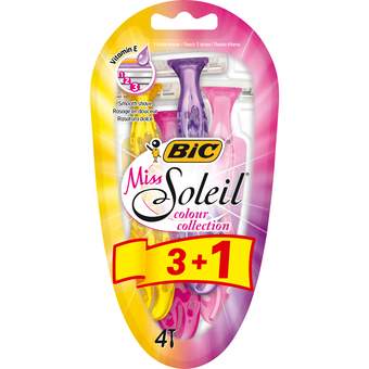 BRIJAC BIC ZENSKI MISS SELEIL COLOR 3+1KOM