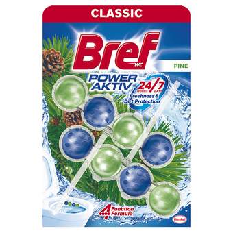WC SAP.BREF KUGLICE DUO PACK 102G PINE FRESHNESS HENKEL(10/1440)