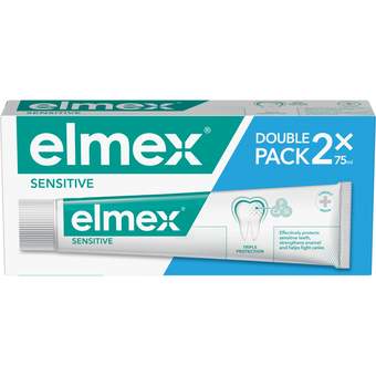 Pasta Elmex Sensitive Bipak (2X75ML)