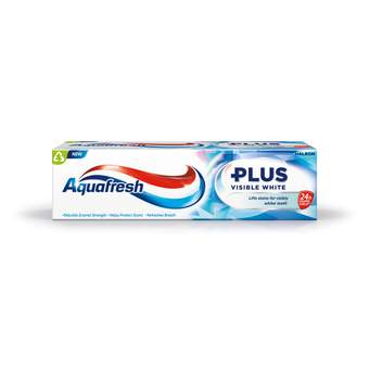 PASTA ZA ZUBE AQF PLUS VISIBLE WHITE 75ML