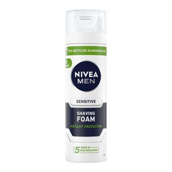 NIVEA PENA ZA BRIJANJE 200ML SENSITIVE BELI