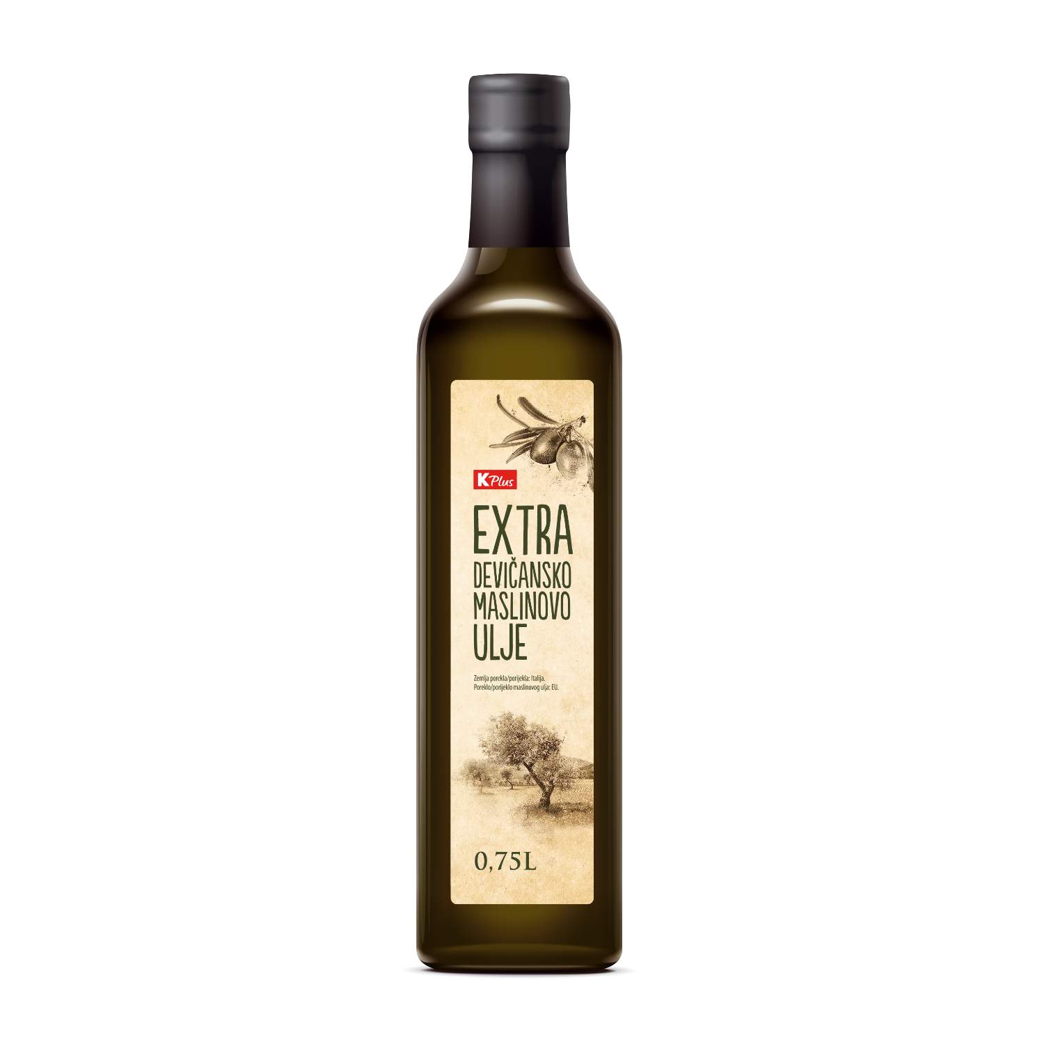 K Plus Ulje maslinovo ekstra devicnasko 750ml