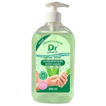 353630 Dr Plant sapun tečni antibakteriski aloe vera fresh 500ml