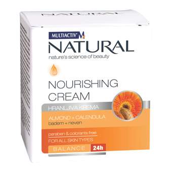 KREMA NATURAL BALANCE 24H HRANLJIVA 50ML