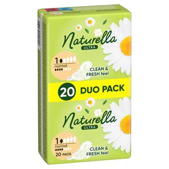 085754 Naturella ulošci ultra duo normal 20/1