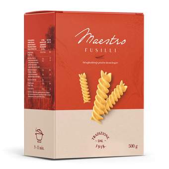 TESTO FUSILI MAESTRO DURUM 500G DANUBIUS