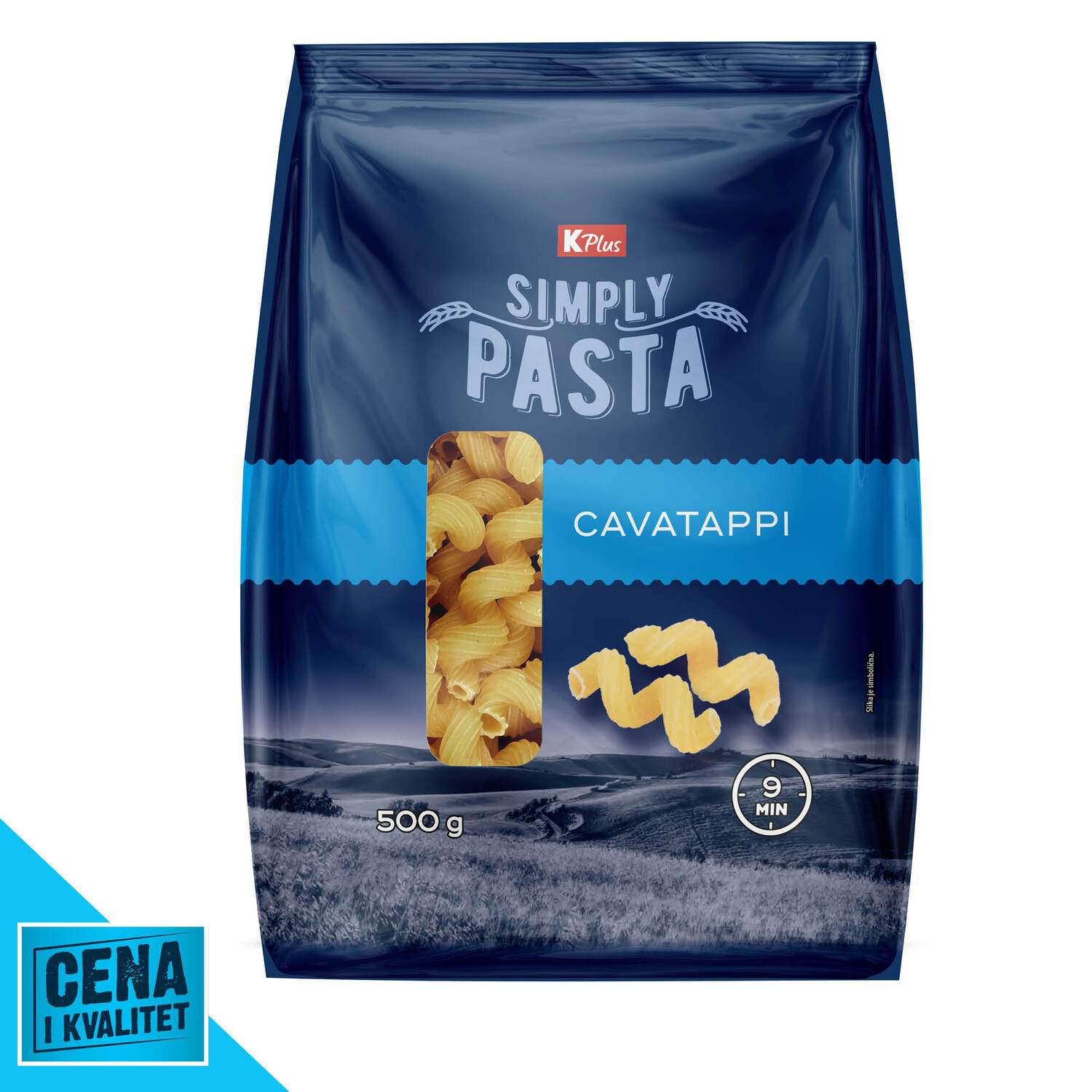 Simply Pasta Testenina Cavatappi 500g