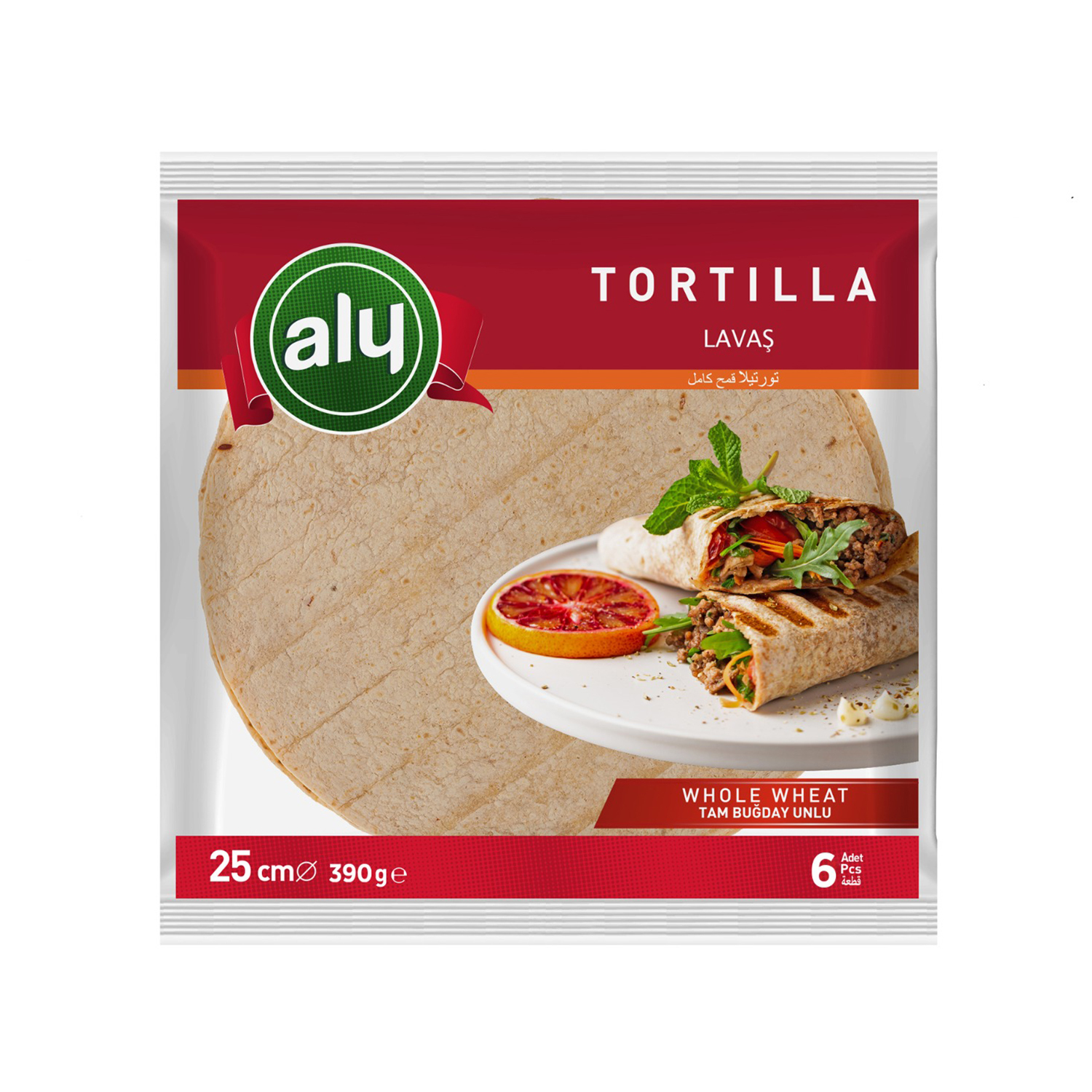 Aly Tortilja celo zrno psenice 390g