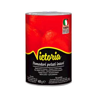 PASTERIZOVANI OLJUSTENI PARADAJZ SLJIVAR VICTORIA 400G