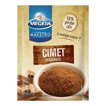 ZAČIN VEGETA MAESTO CIMET MELEVENI 25GR PODRAVKA