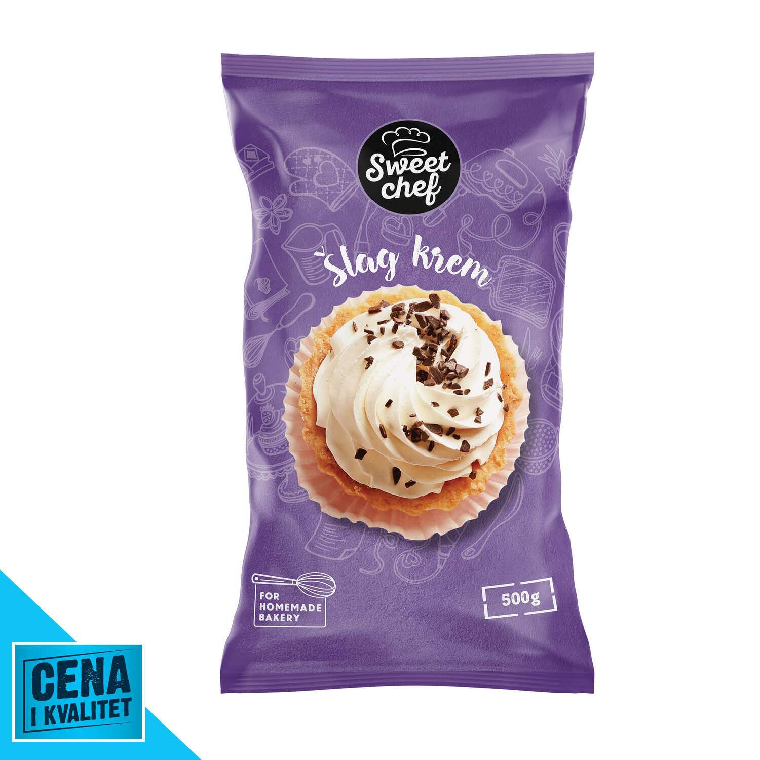 Sweet Chef Slag krem 500g