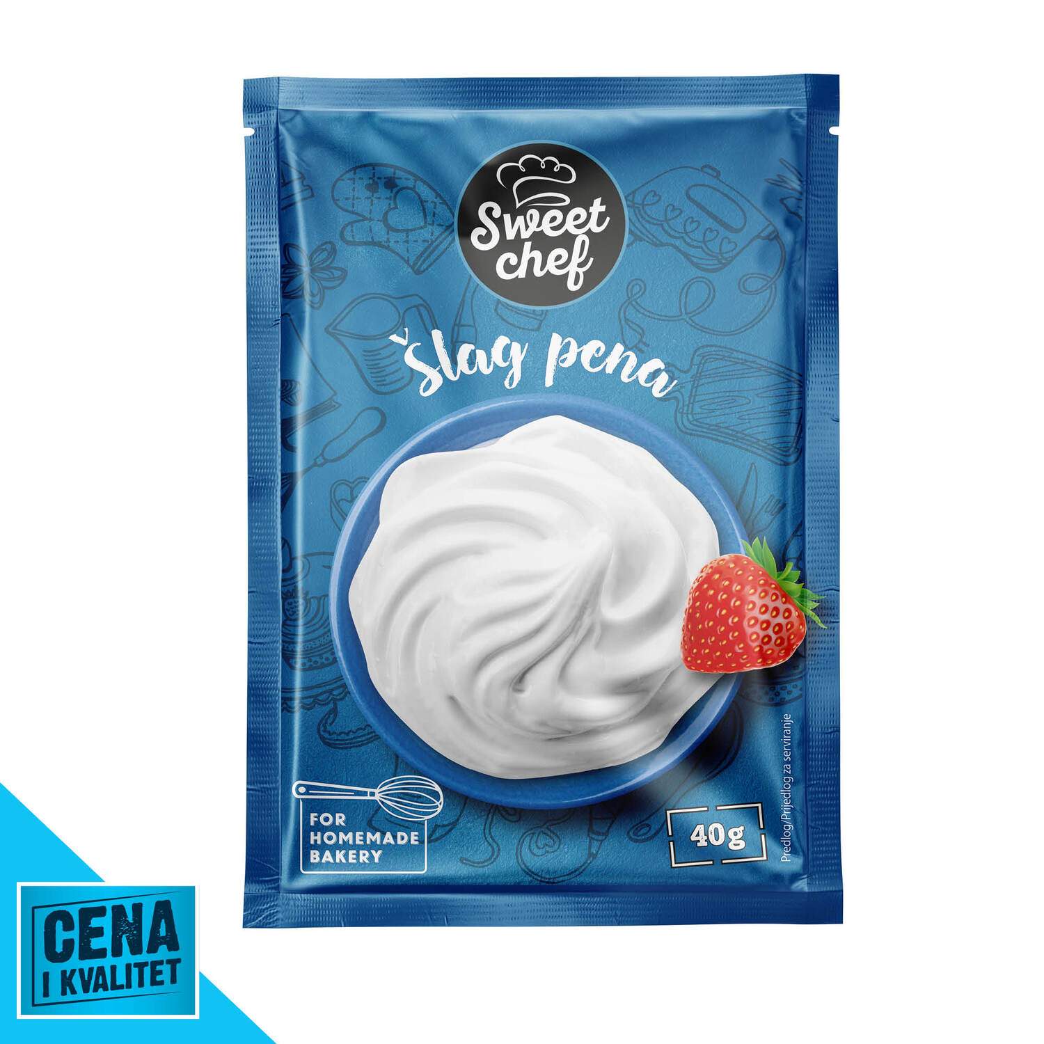 Sweet Chef Slag pena 40g