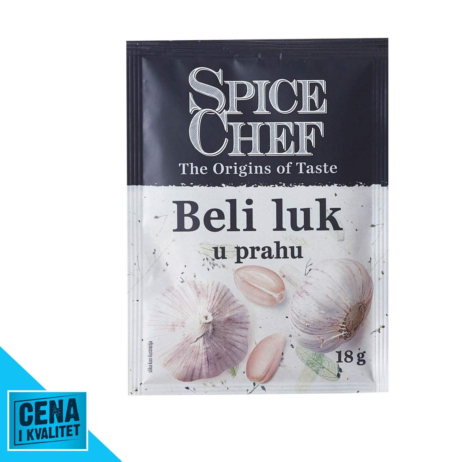 Spice Chef Beli luk u prahu 18g