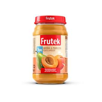 Frutek kašica kajsija/kruška 190g