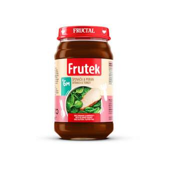 Frutek kašica spanać/ćuretina 190g