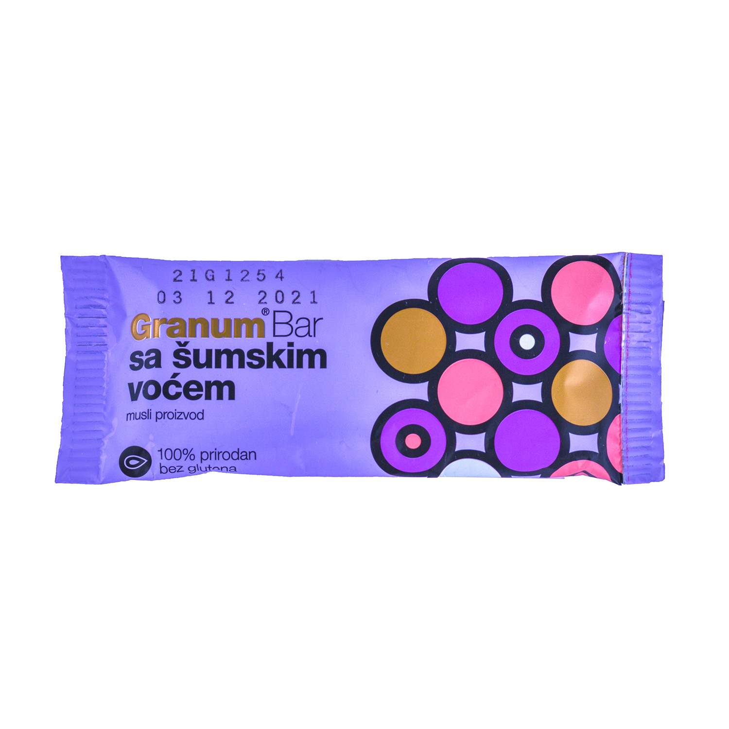 Granum bar organic šumsko voće 30g granum Idea