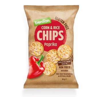 CHIPS BF PAPRIKA 50gr KOZMETIK PLUS