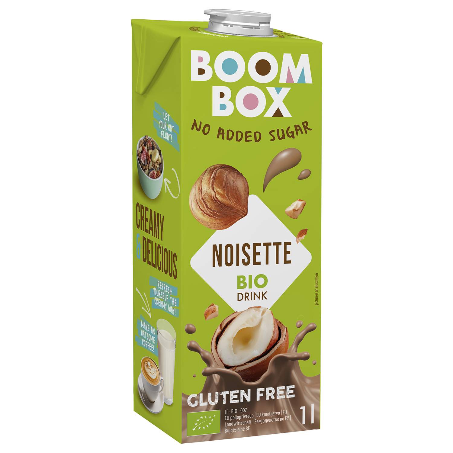 Boom Box Napitak pirinac bio noisette 1L TP
