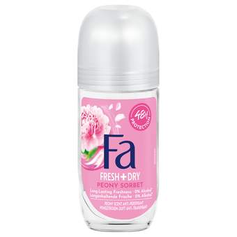 350910 FA roll on fresh & dry pink 50ml