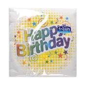 064197 Fresh salveta happy brithday jednoslojna 45/1