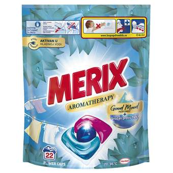 DETERDZENT MERIX KAPSULE 3U1 LOTUS 13KOM