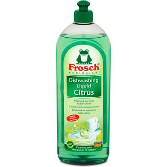 DETERDZENT ZA SUDE FROSCH DISHWASHING BRILLANT CITRUS 750ML