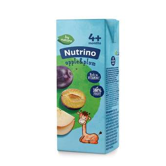 sokic nutrino jabuka i sljiva 200ml nelt
