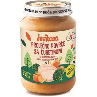 Dečija kašica - Prolećno povrće sa ćuretinom, od 8. meseca, 230 g