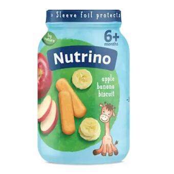 Kašica jabuka, banana i keks 190g Nutrino