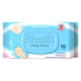 343925 Kosili vlažne maramice plave 70/1