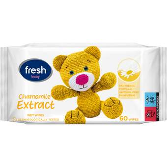 Fresh dečije vlažne maramice sa kamilicom 60/1