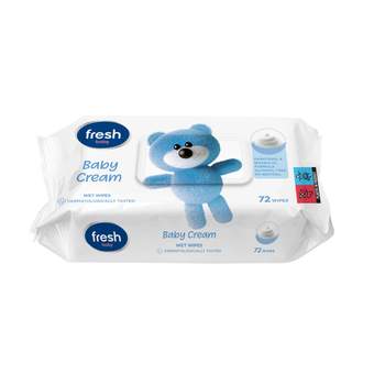 vlazne maramice fresh baby creme 72/1 piramida