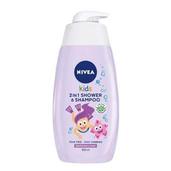 Nivea gel tuš za devojčice 2in1 kids pum 500ml nivea