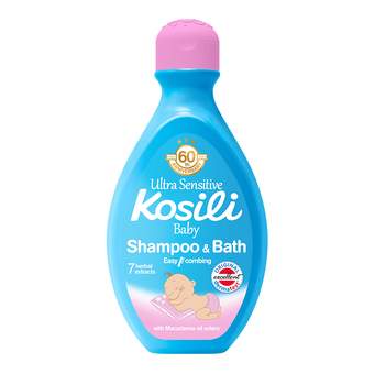 Ultra Sensitive - šampon i kupka za bebe - plava, 400 ml