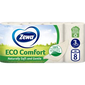 TOALET PAPIR ZEWA ECO COMFORT 8/1 SCA HYGIENE PRODUCT