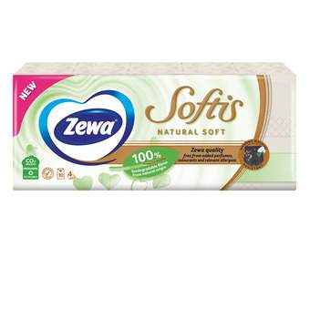 MARAMICE PAPIRNE SOFTIS 10/1 NATURAL SOFT 4SL ZEWA