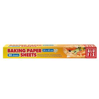 PAPIR ZA PECENJE ALUFIX 38 CM 20 LISTOVA