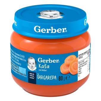 GERBER KASICA OD SARGAREPE 80G