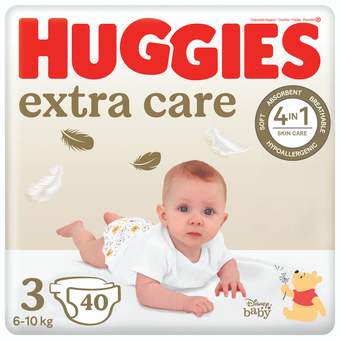 Huggies Pelene Extra Care 3, Jumbo, 5-9 kg, 40/1