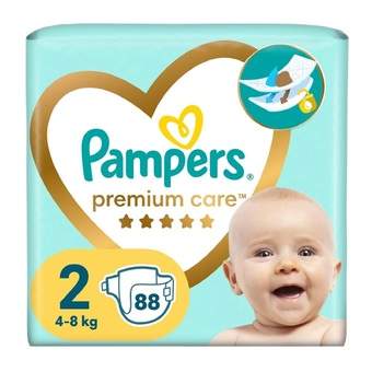 Pampers Premium Care pelene veličina 2, 88kom, 4kg-8kg