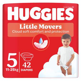 Pelene Little Movers 5 42/1 Huggies