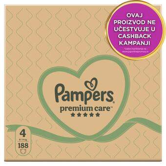 Pelene Premium 4 188/1 Pampers